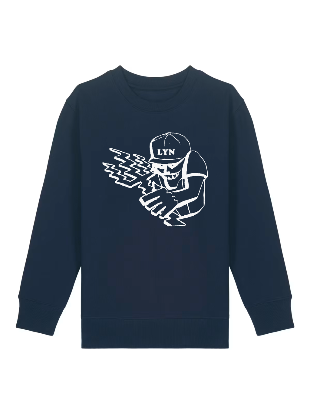 PREORDER: Barn crewneck Lynsjern 3-13 år