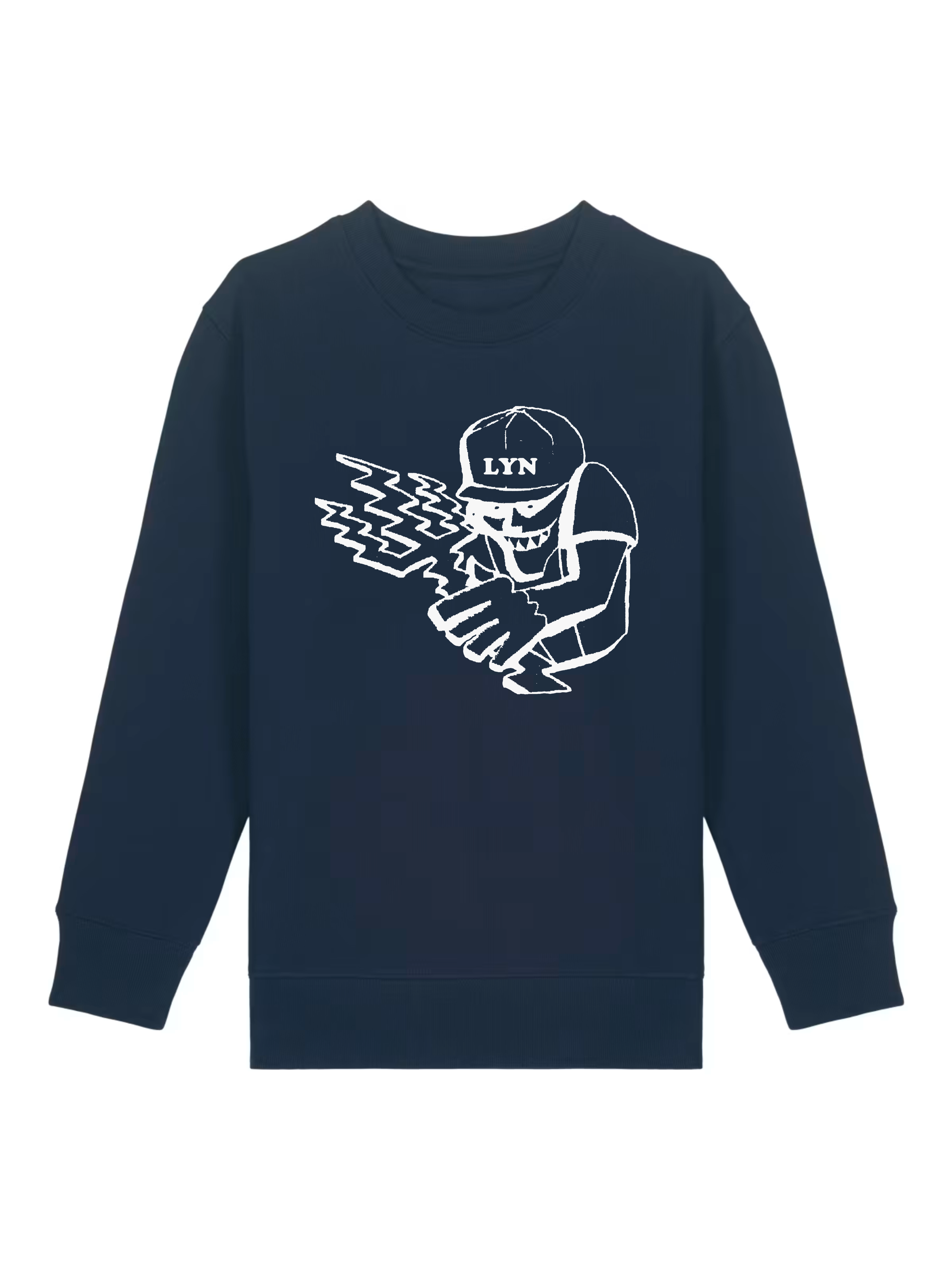 PREORDER: Barn crewneck Lynsjern 3-13 år