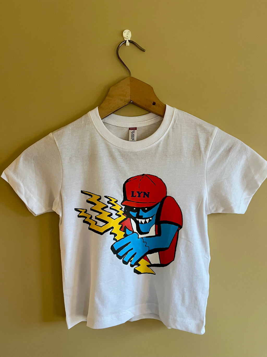 Barn t-skjorte Lynsjern 3-10 år