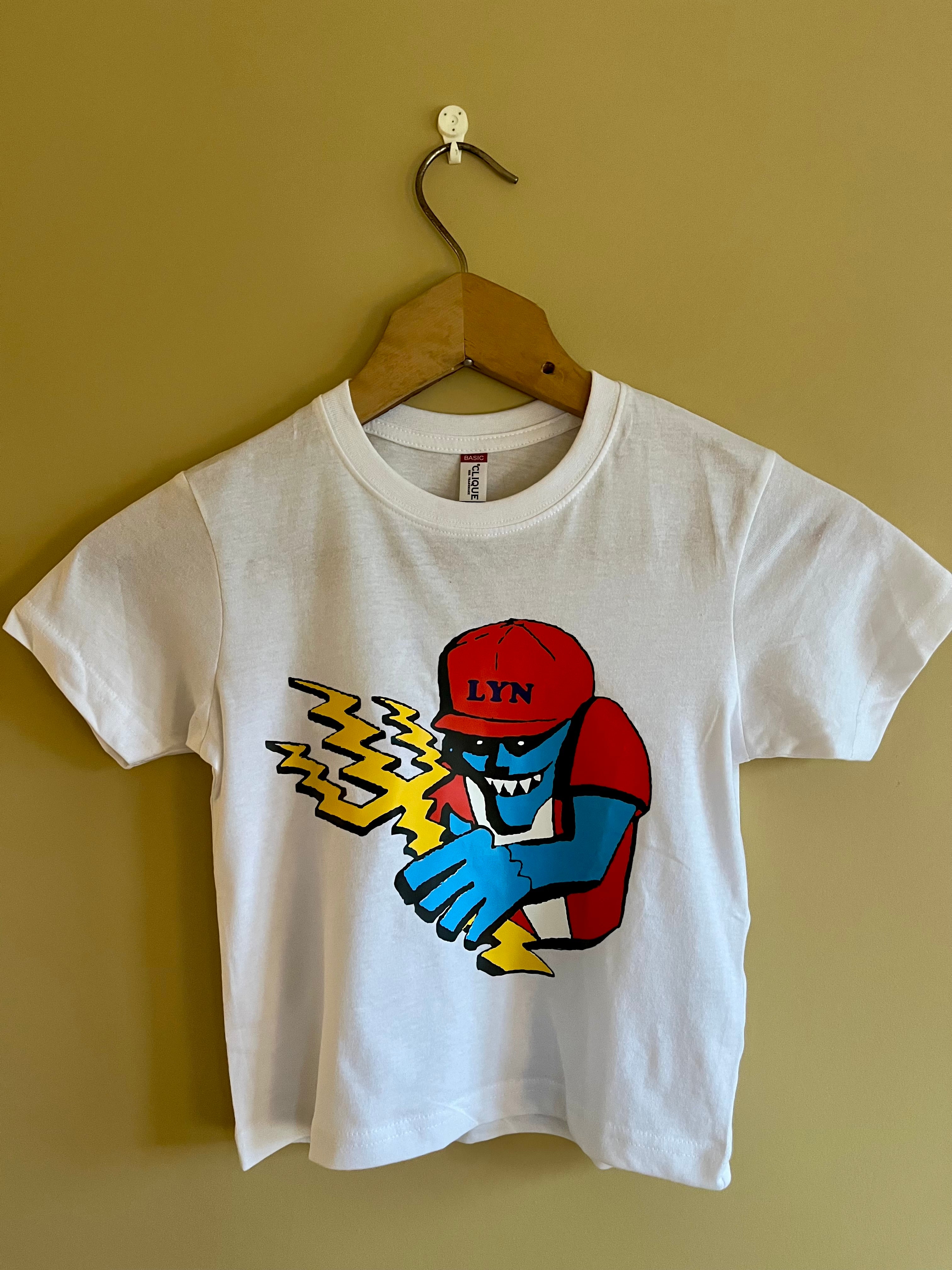 Barn t-skjorte Lynsjern 3-10 år