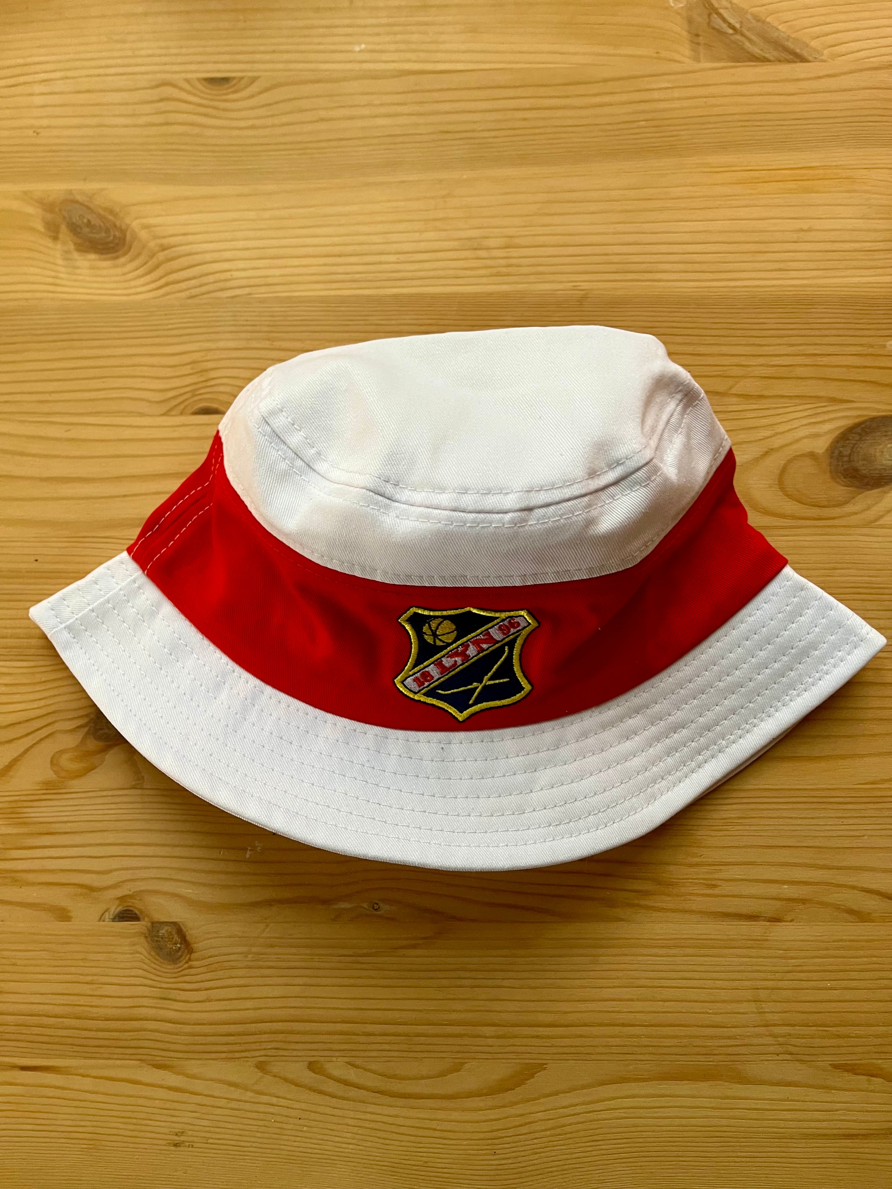 Bøttehatt med Lyn-logo